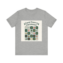 Count Down to Christmas Advent Calendar Tee