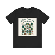 Count Down to Christmas Advent Calendar Tee