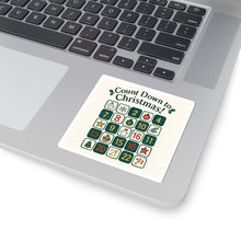 Count Down to Christmas! Advent Calendar Sticker — Holiday Kiss-Cut Sticker
