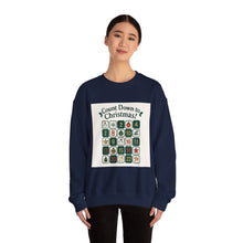 Advent Countdown Crewneck Sweatshirt – "Count Down to Christmas!" Holiday Advent Calendar Design