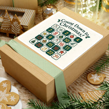 Count Down to Christmas! Advent Calendar Sticker — Holiday Kiss-Cut Sticker