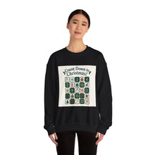 Advent Countdown Crewneck Sweatshirt – "Count Down to Christmas!" Holiday Advent Calendar Design