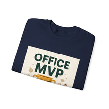 Office MVP Sweatshirt — Funny Trophy Coffee Crewneck for Coworkers
