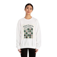 Advent Countdown Crewneck Sweatshirt – "Count Down to Christmas!" Holiday Advent Calendar Design