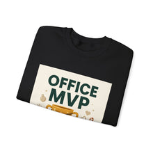 Office MVP Sweatshirt — Funny Trophy Coffee Crewneck for Coworkers