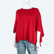 ROUND NECK PONCHO-0