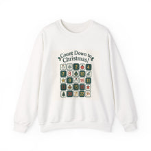 Advent Countdown Crewneck Sweatshirt – "Count Down to Christmas!" Holiday Advent Calendar Design