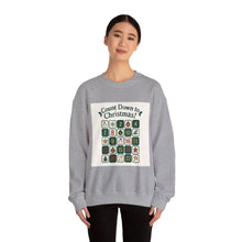 Advent Countdown Crewneck Sweatshirt – "Count Down to Christmas!" Holiday Advent Calendar Design
