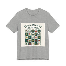 Count Down to Christmas Advent Calendar Tee