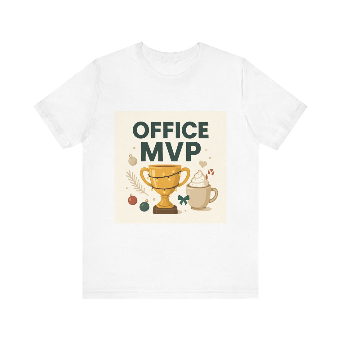 Office MVP T‑Shirt — Funny Office Trophy Coffee Tee