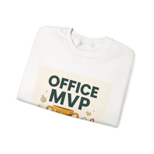 Office MVP Sweatshirt — Funny Trophy Coffee Crewneck for Coworkers