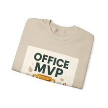 Office MVP Sweatshirt — Funny Trophy Coffee Crewneck for Coworkers