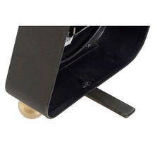 Table clock DKD Home Decor Black Golden Silver (2 Units)-3