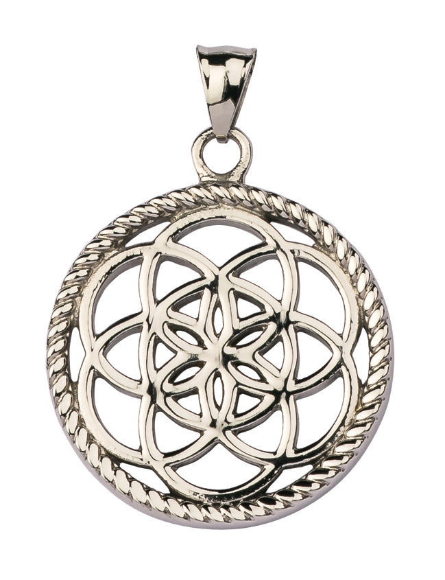 Dreamcatcher Hanger Flower Staalkleur TF02SS