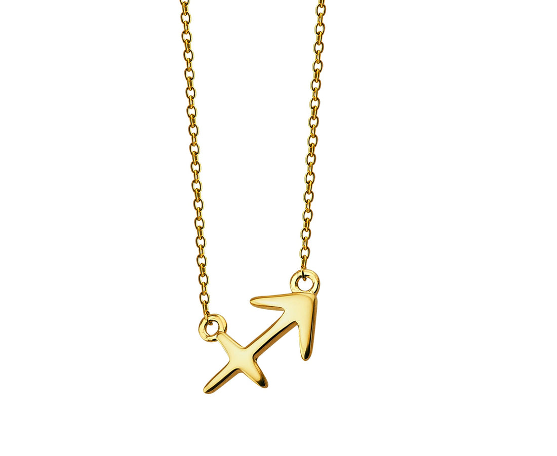 Boogschutter Ketting Goudkleur Zodiac ZN012G Jwls4u
