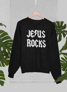 Jesus Rocks Sweat Shirt