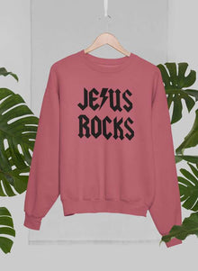 Jesus Rocks Sweat Shirt