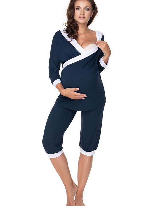 ~Piżama ciążowa model 138236 PeeKaBoo