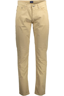 GANT MEN'S BEIGE TROUSERS