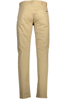 GANT MEN'S BEIGE TROUSERS