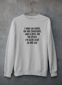 I Have An Angel and A Devil  Sweat Shirt