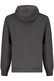 TOMMY HILFIGER MEN'S BLACK ZIP-UP SWEATSHIRT-1