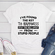 The Key To Happiness T-Shirt-16